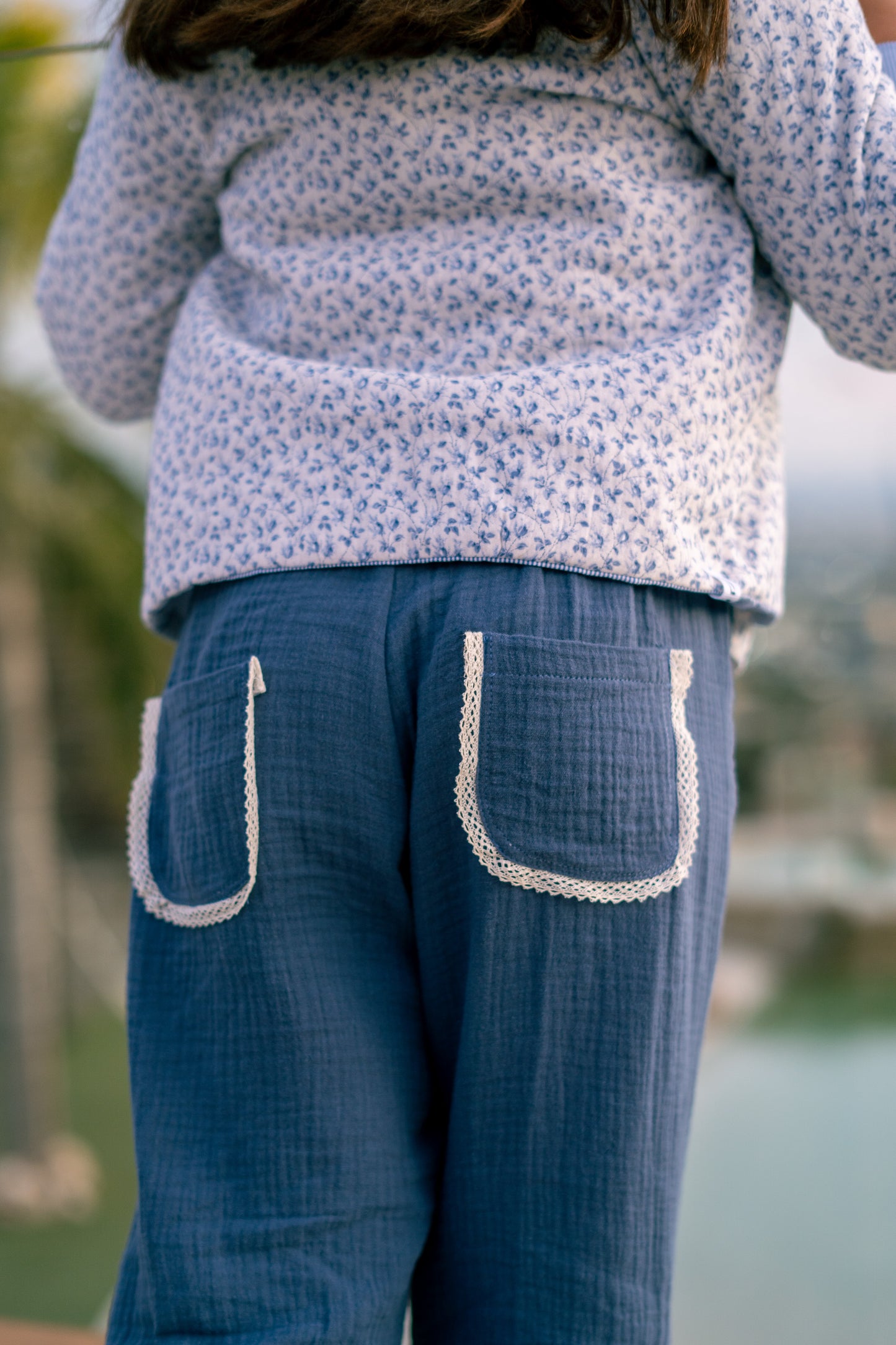 Pantalón bolsillo niña