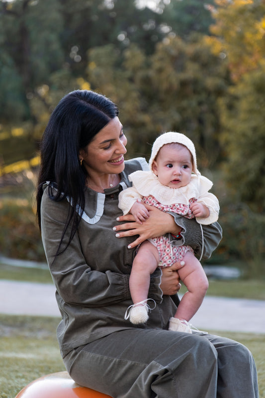 Pantalón verde mujer