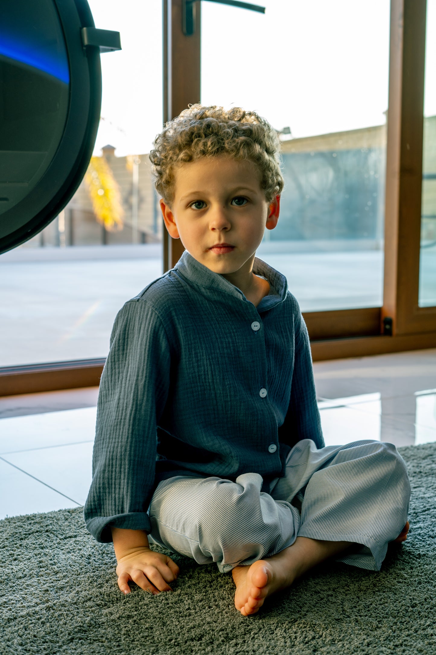 Pantalón básico rayas