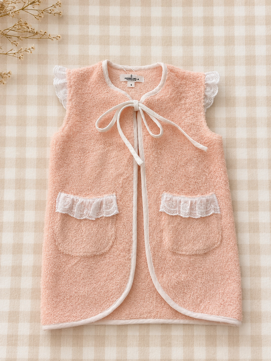 Vestido toalla rosa