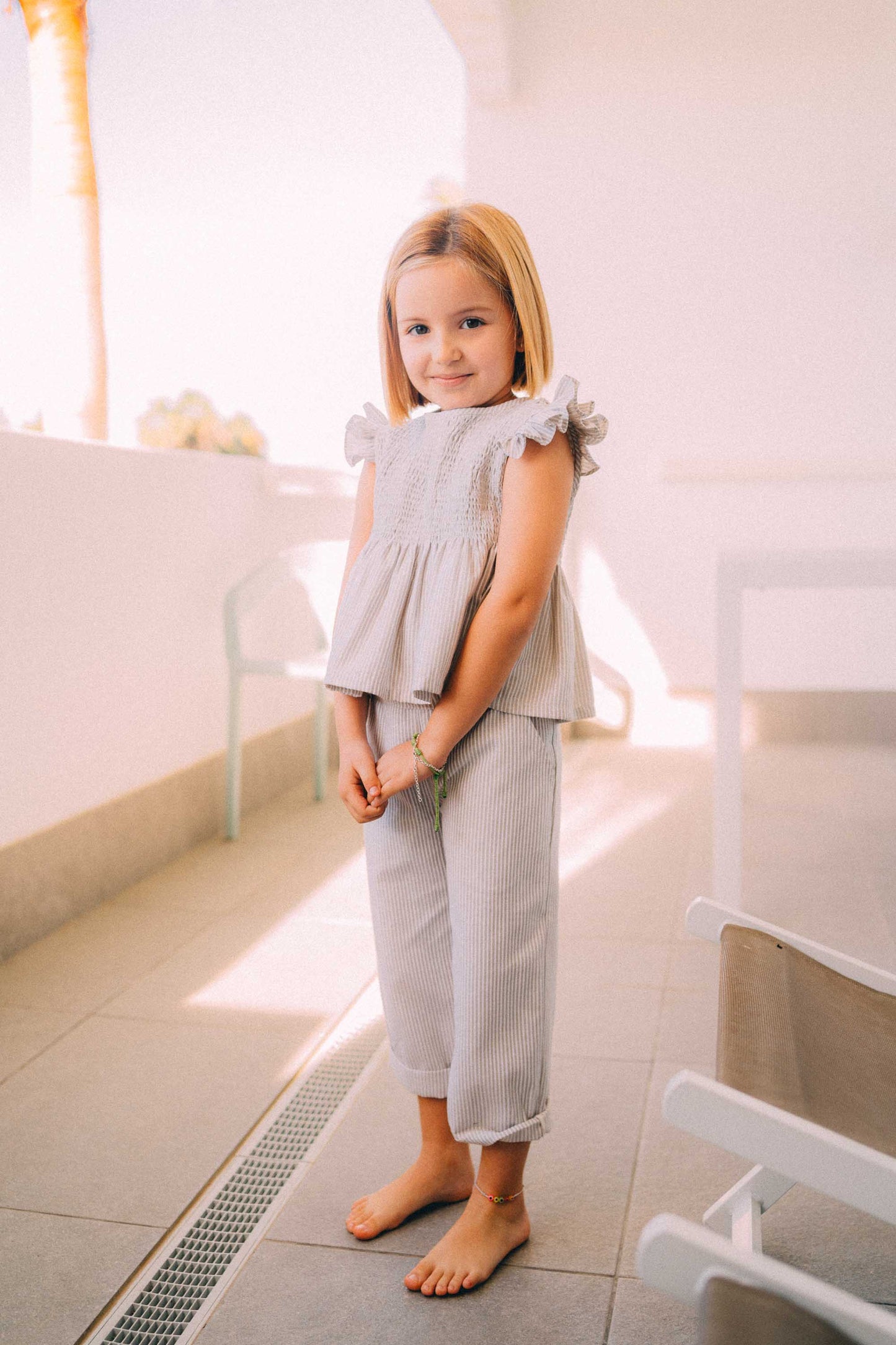 Pantalón rayas infantil
