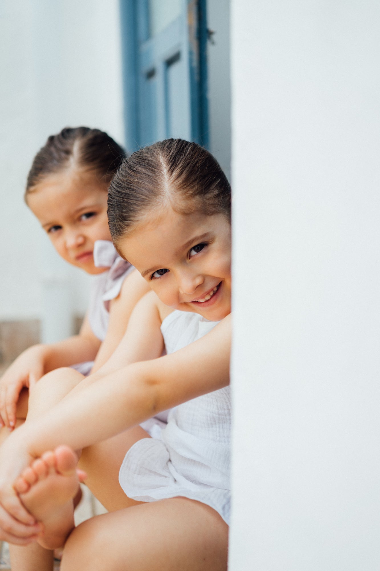 Vestido lazada blanco