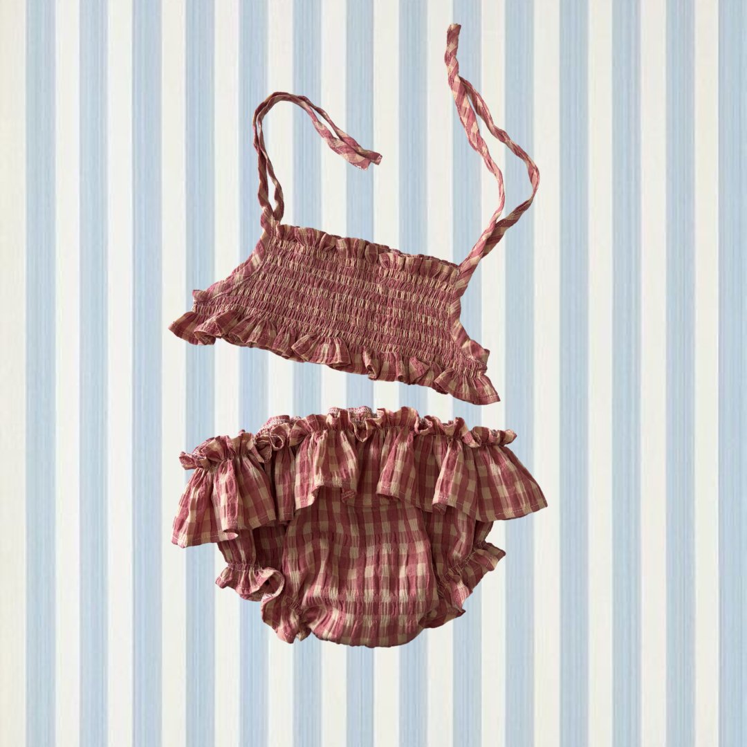 Sujetador bikini rosa PREVENTA