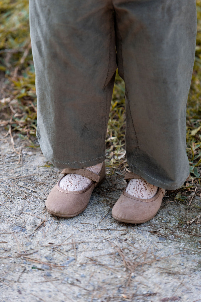 Pantalón largo unisex verde