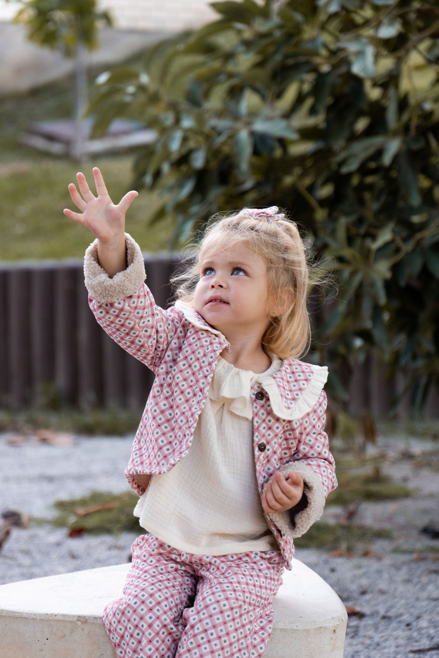 Pantalón largo unisex cuadros