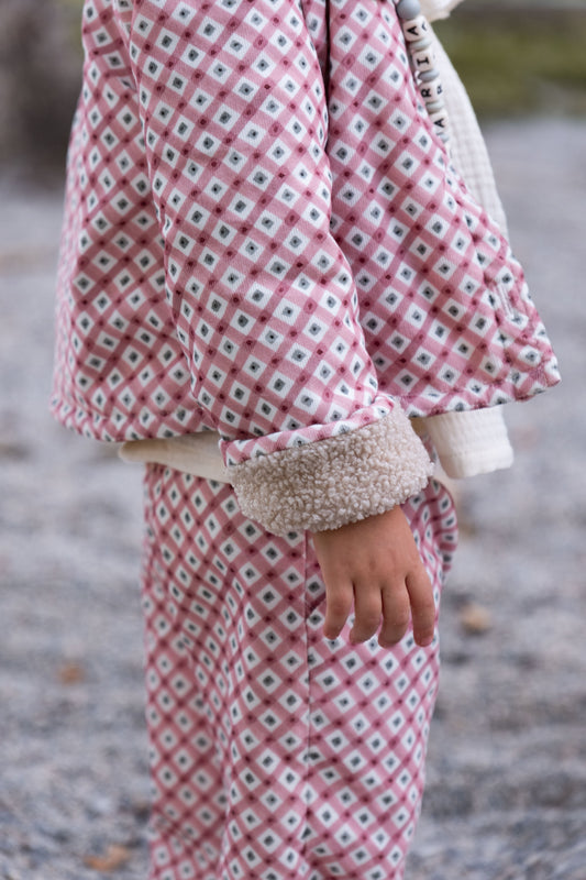 Pantalón largo unisex cuadros