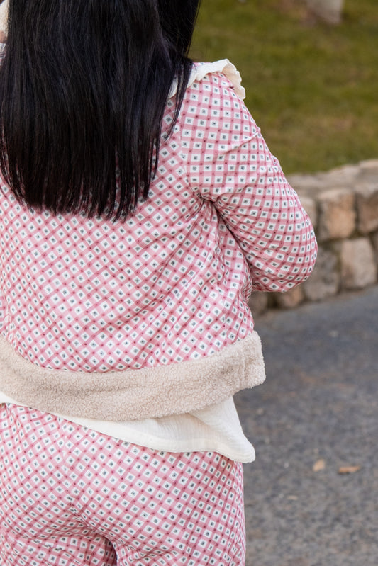 Pantalón cuadros mujer